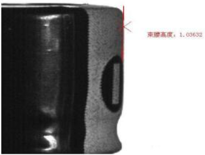 NG 不良特征：未束腰